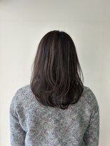 ペスカケイクリエイティブ(PESCA K-CREATIVE)&nbsp;グレージュハイライト×セミロング