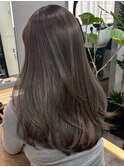 韓国風レイヤーカット髪質改善ダブルカラーハッシュカット