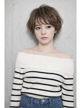 アンフィ―(anphi) 2026 抜け感マッシュパーマボブ