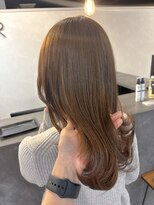 アールヘアー(ar hair)&nbsp;【三浦直美】マロンベージュは寒色寄りのくすみベージュ