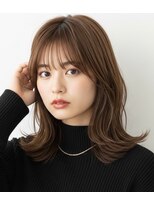 チャチャブラン(cha-cha Blanc)&nbsp;シースルーバング×外ハネくびれミディ