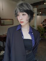 ゾーイ ケゴ 天神今泉(ZOEY kego) 今泉 モードヘア ハイトーンボブ