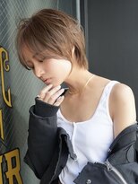ギークス(GEEKS)&nbsp;【GEEKS渋谷】ナチュラルショートウルフ/夏カラー/小顔/レイヤー