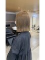 フォト 富山(foto) ぷつっとライン×イルミナカラー◯透明感のあるベージュ