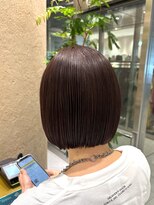 ウィスタリアフィールド アヴェダ(WISTARIA FIELD AVEDA)&nbsp;【広島】ナチュラルボブ/切りっぱなしボブ/AVEDAカラー