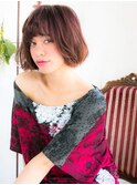 無造作な動きのあるラフショートボブ☆