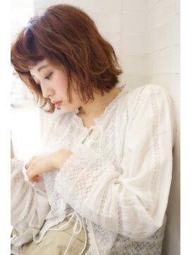 ネオリーブ クーロ(Neolive curro) 外ハネゆるふわボブ♪