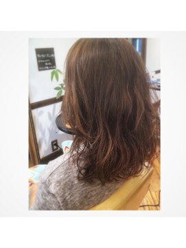 ジェルメヘアー(germer hair) オトナ medium perm style