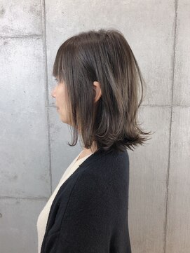 マノンヘアーデザイン(manon hair design..) 肩レングス外ハネミディ