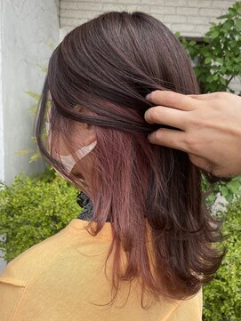 ヴィアンカ(Vianca) インナーカラー☆ピンク