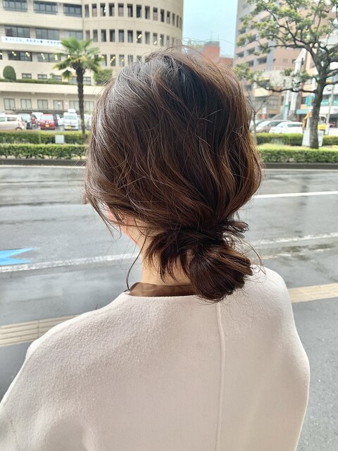 結婚式ヘアセット