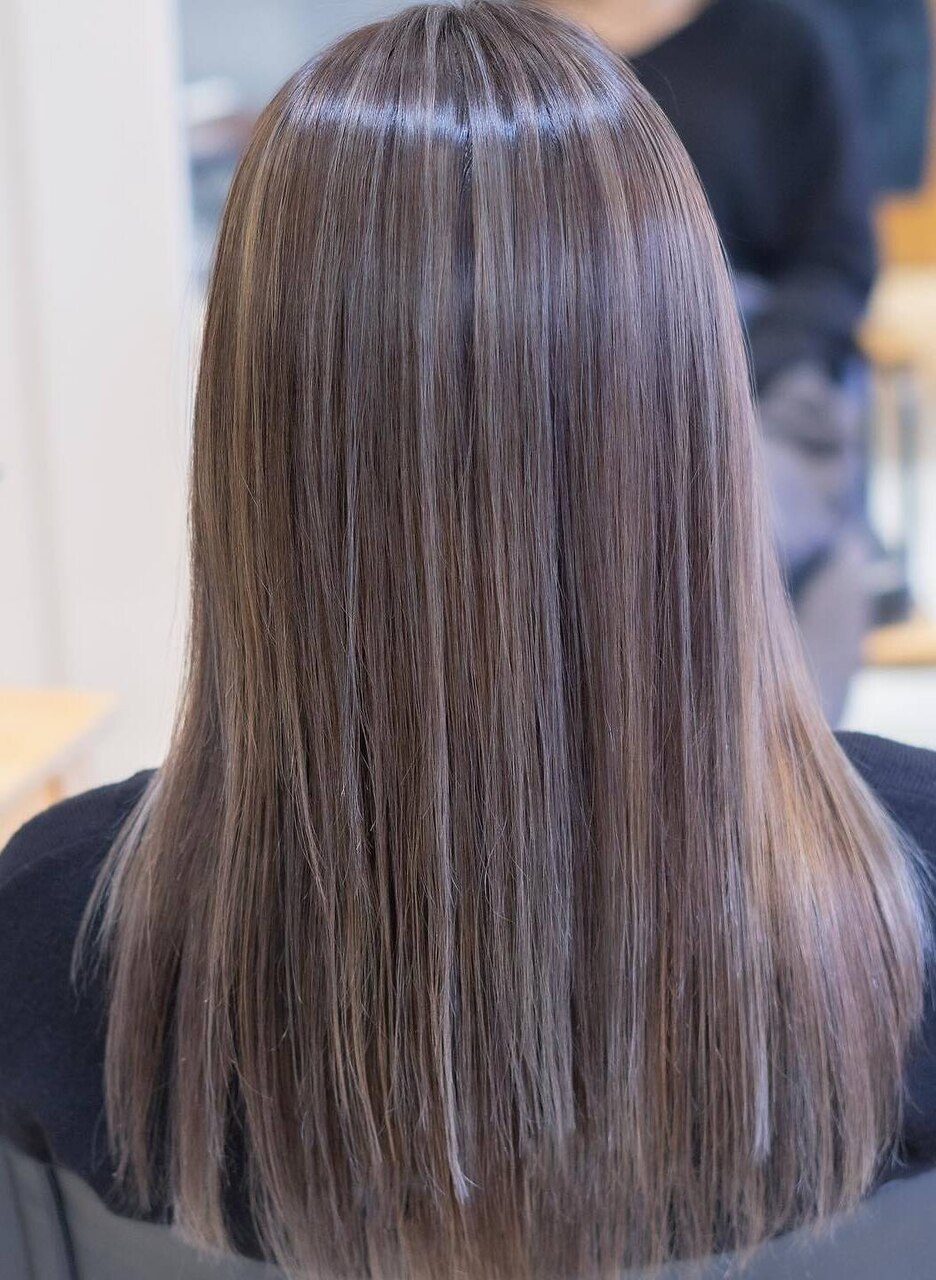 新品　人毛　夏に嬉しい　メッシュカラー　ブラウン　スーパーロング　Mサイズ 新品 人毛 夏に嬉しい メッシュカラー ブラウン スーパーロング