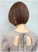縮毛矯正×ミニボブ