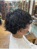 波巻きスパイラルパーマ