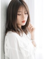 フレーム 博多店(FRAME)&nbsp;【FRAME】シースルー前髪×外ハネ