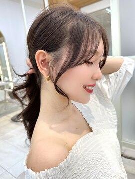 アフロートリノ(AFLOAT Leino) 大人可愛い韓国ヘア　レイヤーカット　似合わせ小顔カット#