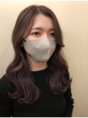 韓国ヘア×ラベンダーグレージュ