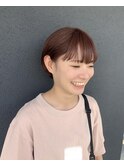 ショートヘア/ハンサムショート/ショートパーマ