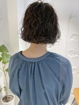 コフィー バイ メルト 吉祥寺(cofy by melt)&nbsp;【三ツ井純】ボブパーマ 無造作カール 癖毛風風 コテ巻きパーマ