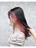 ミニム ヘアー(minim hair) 【minim×hama】2bleachでつくる春のシアーピンク♪