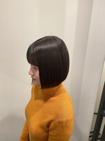 ユニコ(unico)&nbsp;レディースカット/ワンレンボブ/透明感カラー