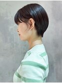 フレンチカジュアルアッシュブラックくびレイヤー_ba485512