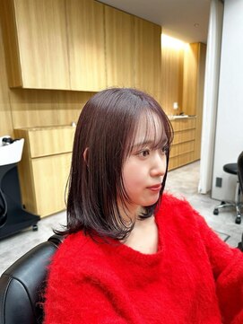 ベラビータ 佐古店(BellaVita) ミディアム×顔タイプ=フェミニン♪