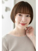 透明感カラーレイヤーカットマッシュルームヘアZ北浦和30代40代