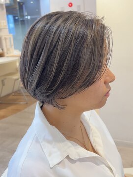 サロンドジョー(salon de joe) ケアブリーチダブルカラーインナーカラーハイトーン髪質改善