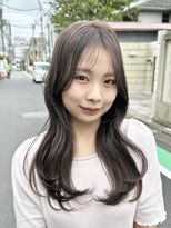 フリーラ 表参道(freera) ラベンダーブラウン　韓国風セミロング