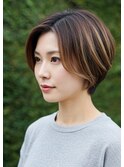 ショートボブ