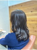 オーガニックカラー+カット+トリートメント(白髪染め)