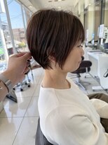 ハピネス 西大寺店(Happiness) ショートカット×ひし形ショートボブ×髪質改善ウルフ×レイヤー