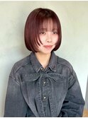 レイヤーボブ×シースルーバング