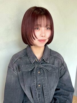 ルトワ(Lutowa) レイヤーボブ×シースルーバング