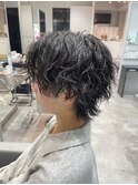 大人気！メンズウルフパーマ
