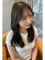 ラパンセヴェール(LA PENSEE VERT)&nbsp;透明感カラー+盛れる顔まわりカット