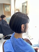 ファスナーグランデ(fustener grande)&nbsp;丸みボブ×マットベージュ