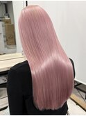 艶髪ペールピンク