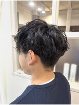 コハク(COHAQ BEAUTY AND RESORT)&nbsp;ニュアンスパーマ/パーマ/メンズパーマ/メンズ/メンズカット
