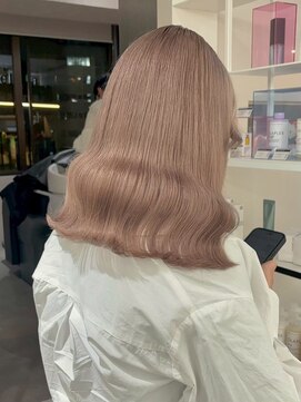 ベレーザ 渋谷神南(Beleza) 16802ミディアムレイヤーカットチョコレートブラウン