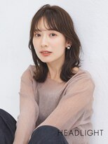 アーサス ヘアー デザイン 浦安店(Ursus hair Design by HEADLIGHT)&nbsp;ミディアムレイヤーウルフボブレイヤーココアブラウン小顔黒髪