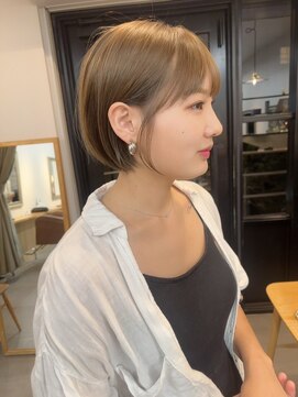 大人ガーリー/似合わせカット/ショートボブ20代30代40代50代仙台