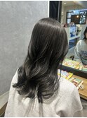 透明感オリーブカラー