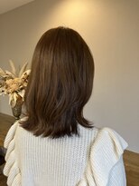 リポゾ(Riposo.) ブリーチなし・明るめラベンダーベージュ・くびれミディアム