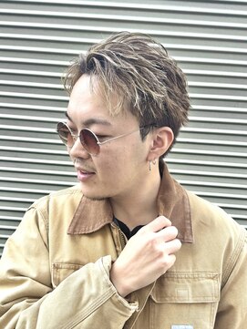 スウェル 稲毛店(Swell) フェザーバレイヤージュ[稲毛/メンズ]