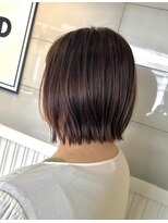 ギルド 清瀬店(GUILD)&nbsp;丸みシルエットのツヤ感ボブ