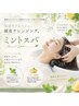 梅雨の重だるさをスッキリ《カット+カラー+ミントスパ》¥14000