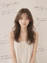 オーラ オモテサンドウ(Aura omotesando) 肌映えカラー×似合わせレイヤーカット