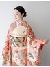【振袖】着付け＋ヘアセット　￥10800（早朝料金別途）